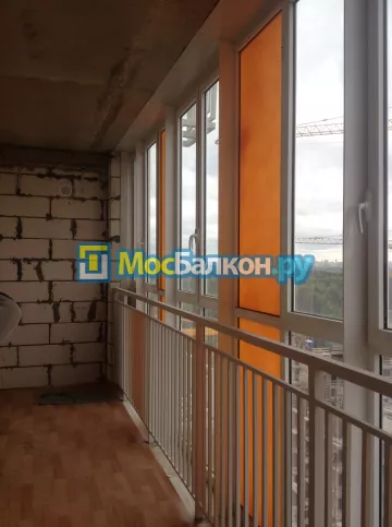 Шкаф на балкон купить в Красногорске на заказ недорого от МосБалкон