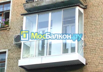 Алюминиевое остекление балконов под ключ по доступным ценам в Красногорске | МосБалкон