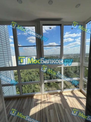Панорамное остекление заказать под ключ по выгодной цене в Красногорске от компании МосБалкон