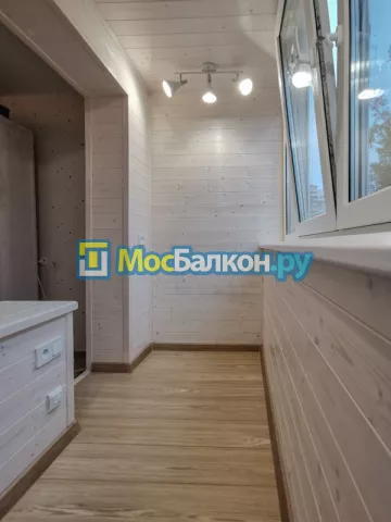 Отделка балконов в Красногорске | Отделка балконов и лоджий и обшивка под ключ в МосБалкон