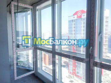 Французское остекление балконов и лоджий под ключ по доступным ценам в Красногорске | МосБалкон
