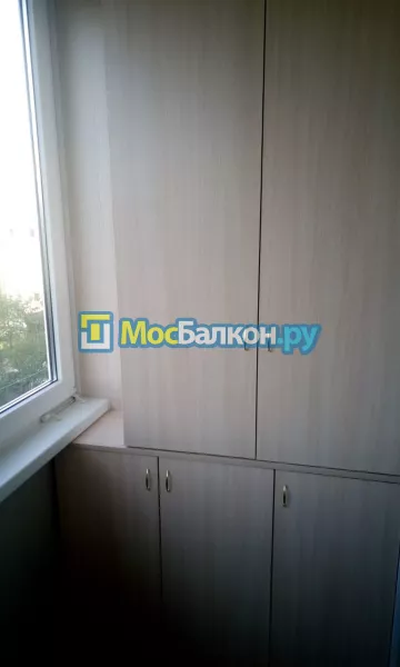 Шкаф на балкон купить в Красногорске на заказ недорого от МосБалкон