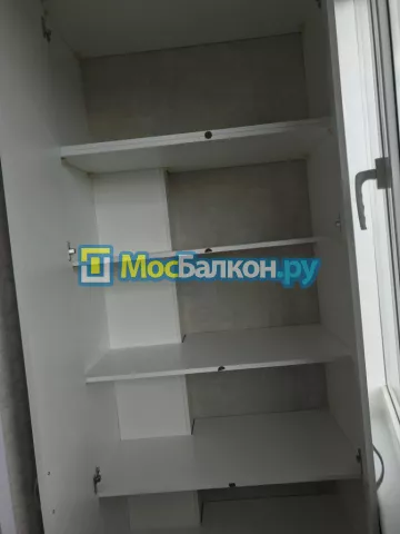 Шкаф на балкон купить в Красногорске на заказ недорого от МосБалкон