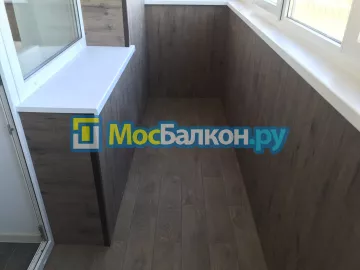 Отделка балконов в Красногорске | Отделка балконов и лоджий и обшивка под ключ в МосБалкон