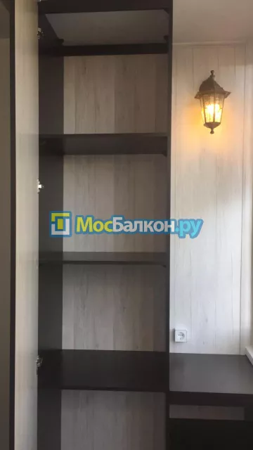 Шкаф на балкон купить в Красногорске на заказ недорого от МосБалкон