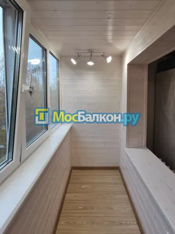 Отделка балконов в Красногорске | Отделка балконов и лоджий и обшивка под ключ в МосБалкон