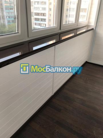 Установка цветных подоконников