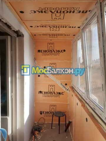 Отделка балконов гипсокартонном в Москве и области | Цены под ключ