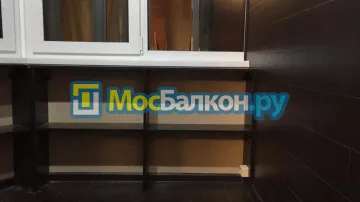 Шкаф на балкон купить в Красногорске на заказ недорого от МосБалкон