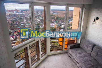 Французское остекление балконов и лоджий под ключ по доступным ценам в Красногорске | МосБалкон