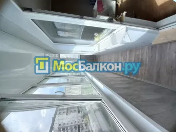 Алюминиевое остекление лоджий под ключ по доступным ценам в Красногорске | МосБалкон