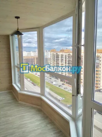 Остекление лоджий под ключ по выгодной цене в Красногорске – застеклить лоджию и балкон в МосБалкон
