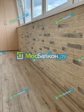 Отделка балконов в Красногорске | Отделка балконов и лоджий и обшивка под ключ в МосБалкон
