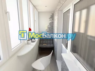Остекление лоджий под ключ по выгодной цене в Красногорске – застеклить лоджию и балкон в МосБалкон