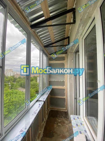 Холодное остекление лоджий алюминиевым профилем в Красногорске по доступным ценам | МосБалкон
