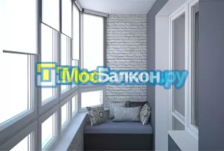 Остекление лоджий под ключ по выгодной цене в Красногорске – застеклить лоджию и балкон в МосБалкон