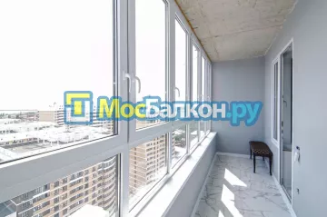 Французское остекление балконов и лоджий под ключ по доступным ценам в Красногорске | МосБалкон