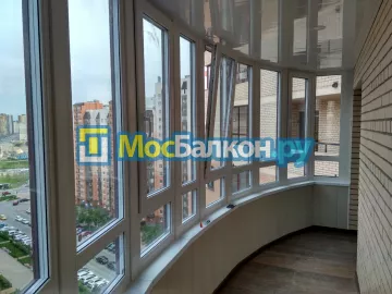 Алюминиевое остекление балконов под ключ по доступным ценам в Красногорске | МосБалкон