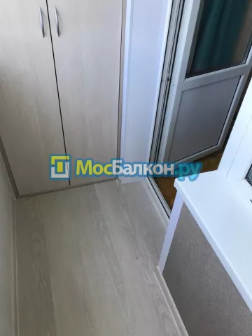 Шкаф на балкон купить в Красногорске на заказ недорого от МосБалкон