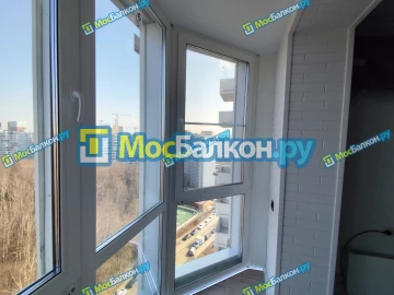 Панорамное остекление заказать под ключ по выгодной цене в Красногорске от компании МосБалкон