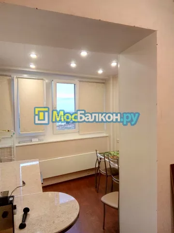 Объединение балкона и лоджии с комнатой в  Красногорске