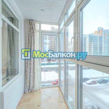 Французское остекление балконов и лоджий под ключ по доступным ценам в Красногорске | МосБалкон