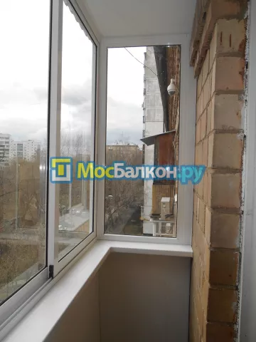 Холодное остекление лоджий алюминиевым профилем в Красногорске по доступным ценам | МосБалкон