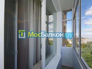 Алюминиевое остекление балконов под ключ по доступным ценам в Красногорске | МосБалкон