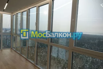 Французское остекление балконов и лоджий под ключ по доступным ценам в Красногорске | МосБалкон