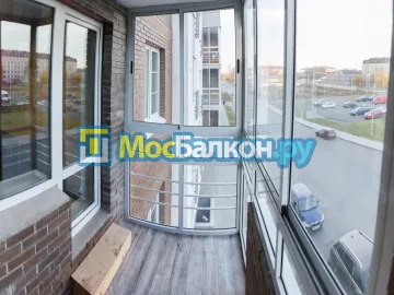 Остекление лоджий под ключ по выгодной цене в Красногорске – застеклить лоджию и балкон в МосБалкон