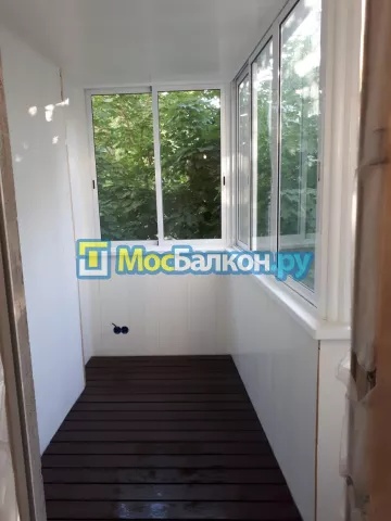 Отделка балконов в Красногорске | Отделка балконов и лоджий и обшивка под ключ в МосБалкон