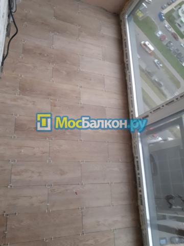 Укладка плитки на балконе  или лоджии