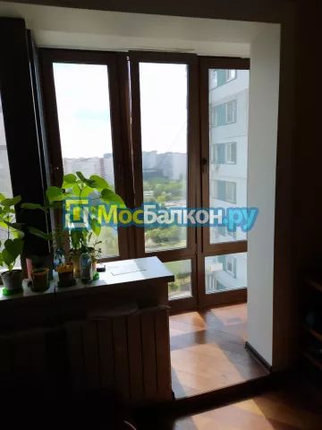 Объединение балкона и лоджии с комнатой в  Красногорске