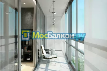 Французское остекление балконов и лоджий под ключ по доступным ценам в Красногорске | МосБалкон