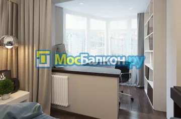 Пластиковое остекление лоджий под ключ по доступным ценам в Красногорске | МосБалкон