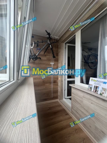Отделка балконов в Красногорске | Отделка балконов и лоджий и обшивка под ключ в МосБалкон