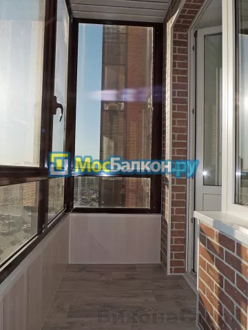 Шкаф на балкон купить в Красногорске на заказ недорого от МосБалкон