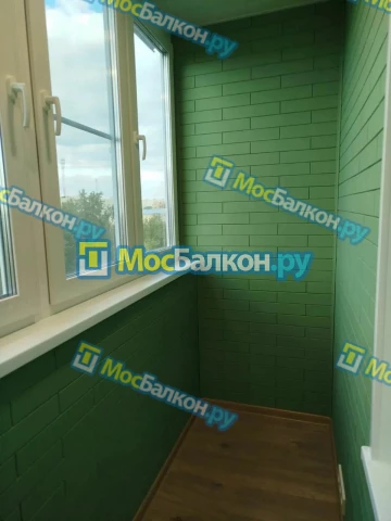 Отделка балконов в Красногорске | Отделка балконов и лоджий и обшивка под ключ в МосБалкон