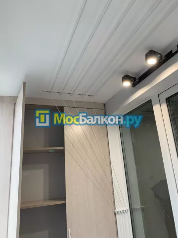Шкаф на балкон купить в Красногорске на заказ недорого от МосБалкон