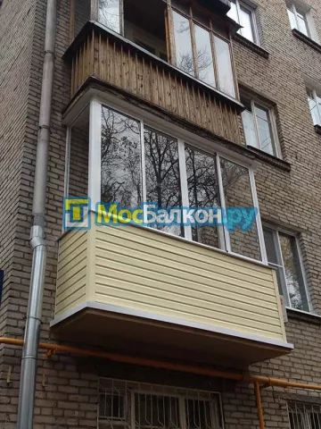Остекление лоджий под ключ по выгодной цене в Красногорске – застеклить лоджию и балкон в МосБалкон