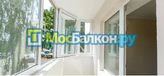Пластиковое остекление балконов под ключ по доступным ценам в Красногорске | МосБалкон