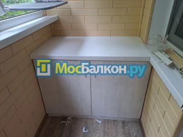 Шкаф на балкон купить в Красногорске на заказ недорого от МосБалкон