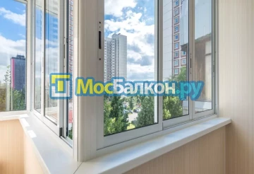 Алюминиевое остекление балконов под ключ по доступным ценам в Красногорске | МосБалкон