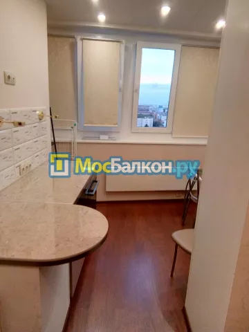 Объединение балкона и лоджии с комнатой в  Красногорске