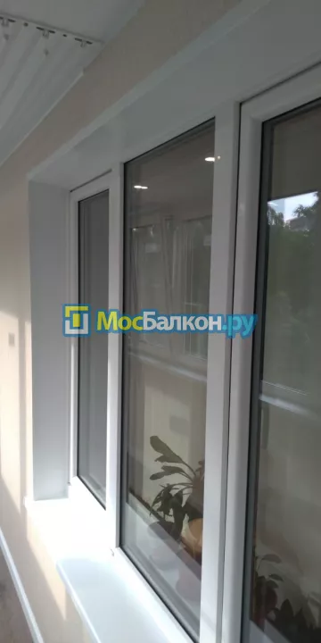 Теплое остекление лоджий под ключ по доступным ценам в Красногорске | МосБалкон