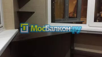 Шкаф на балкон купить в Красногорске на заказ недорого от МосБалкон