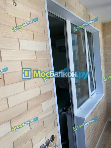 Отделка балконов в Красногорске | Отделка балконов и лоджий и обшивка под ключ в МосБалкон