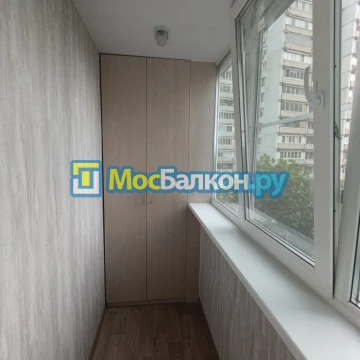 Шкаф на балкон купить в Красногорске на заказ недорого от МосБалкон