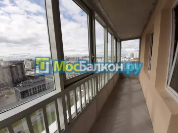 Остекление лоджий под ключ по выгодной цене в Красногорске – застеклить лоджию и балкон в МосБалкон