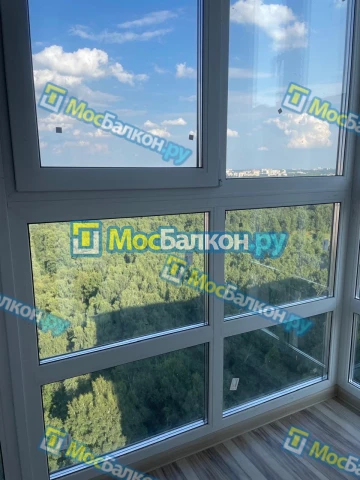 Панорамное остекление заказать под ключ по выгодной цене в Красногорске от компании МосБалкон